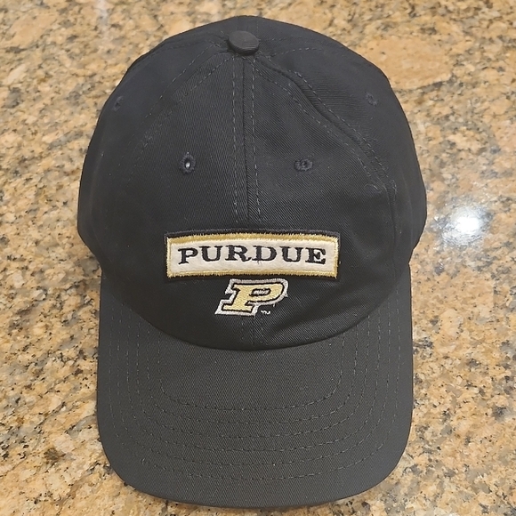 Vintage‎ Purdue Black Baseball Cap - Picture 1 of 4